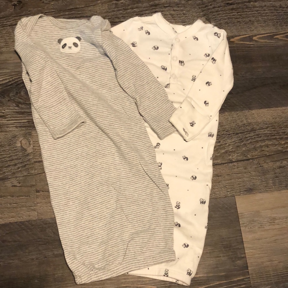 Newborn gowns